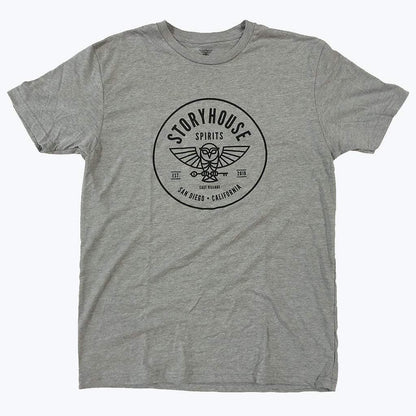 Storyhouse Spirits Merch Dark Grey Heather / S Circle Logo Crewneck T-Shirt