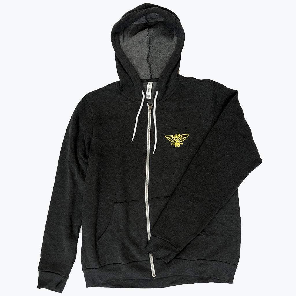 Storyhouse Spirits Merch Dark Grey Heather / S Zip Hoodie