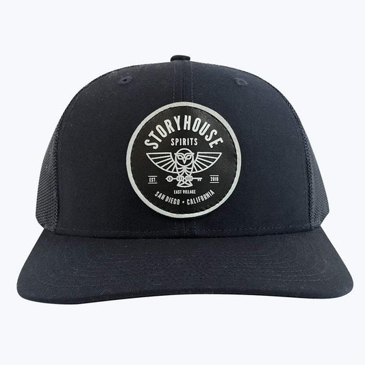 Storyhouse Spirits Merch Navy Blue Patch Hat